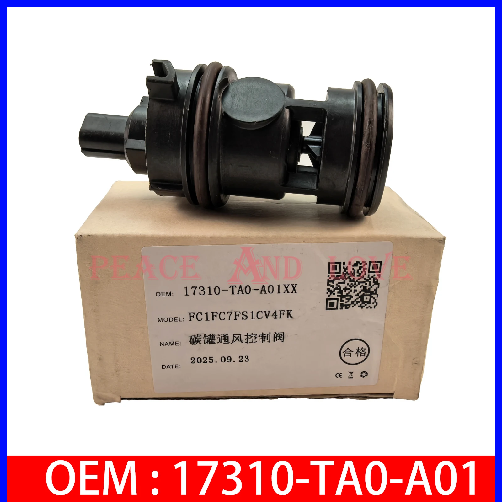 

Совершенно новый электромагнитный регулирующий клапан продувки канистры пара 17310-TBA-A01 для Honda Accord CR V Civic 17310-TA0-A01 17311-TA0-A01