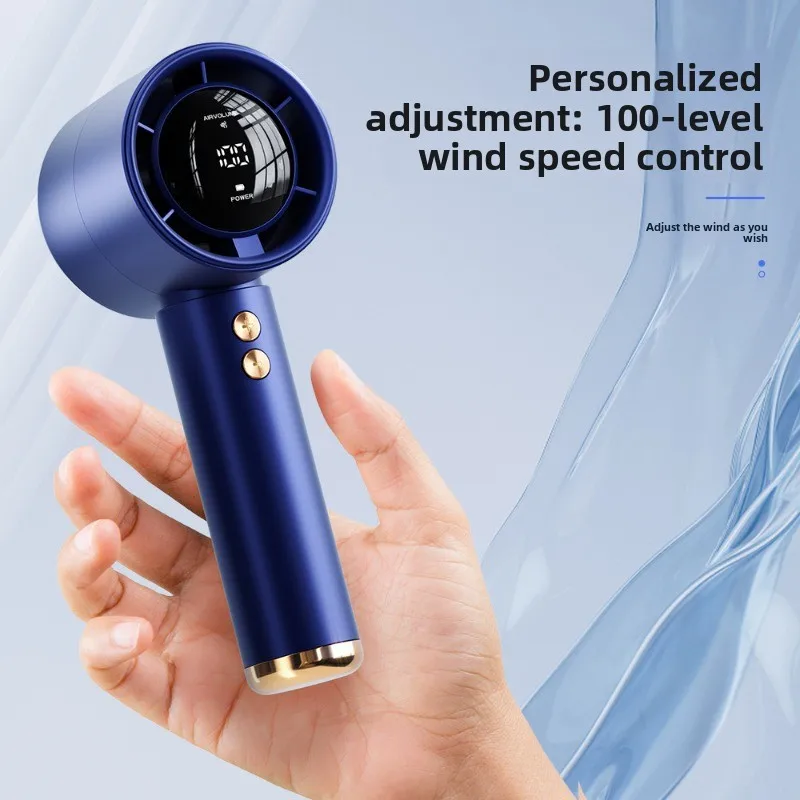 

Новый 100-скоростной высокоскоростной портативный USB-вентилятор, мини-вентилятор с турбонаддувом, настольный электрический вентилятор с зарядкой от USB.