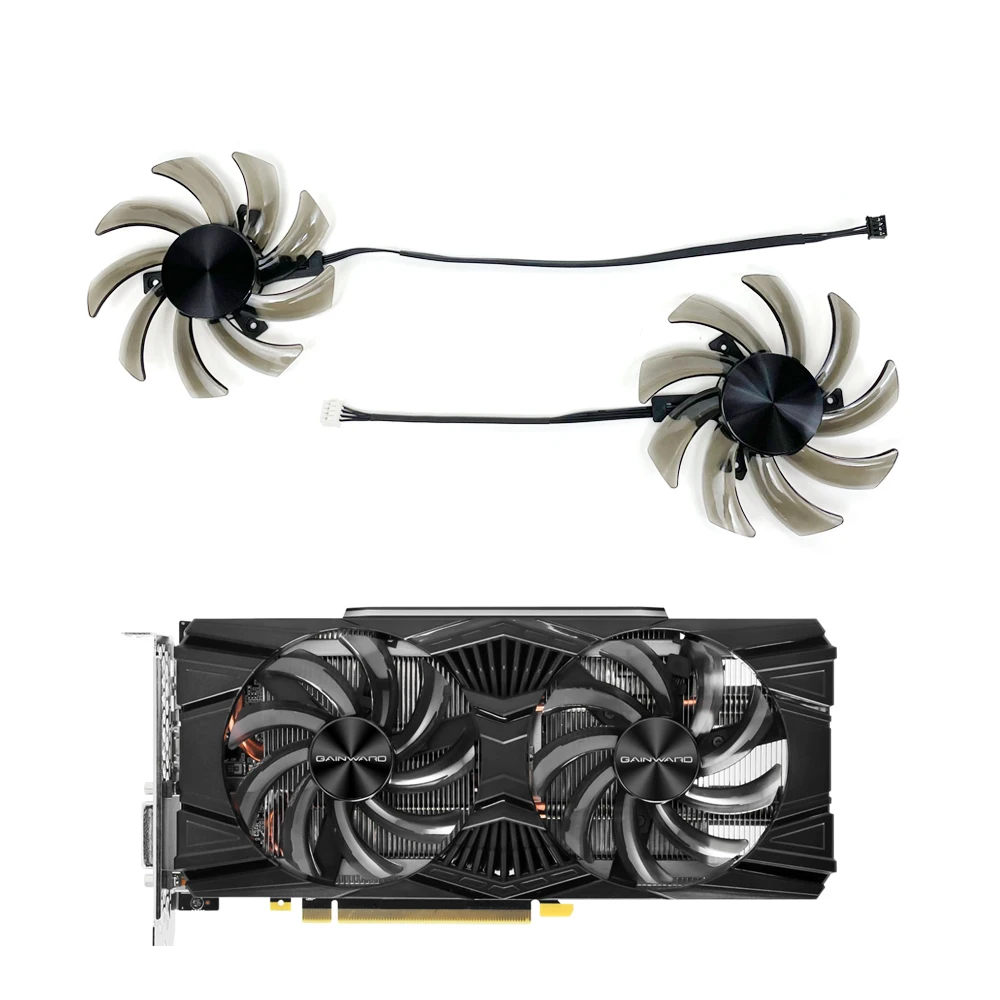 

NEW 85mm FDC10H/U12S9-C RTX2060 RTX2070 GPU Cooling Fan For Gainward Geforce RTX 2060 2070 SUPER Ghost Graphics Card Cooler