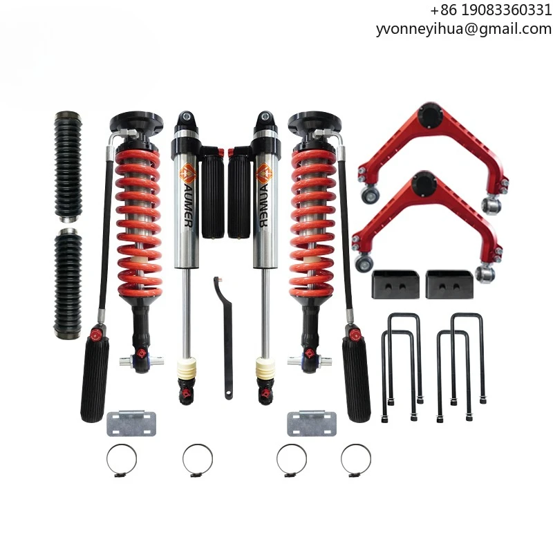 

Aumer F150 Rebound Compression Adjustable Off Road Shock Absorber 4x4 Coilover Off Road Reservoir Shock For FORD F150 2015-