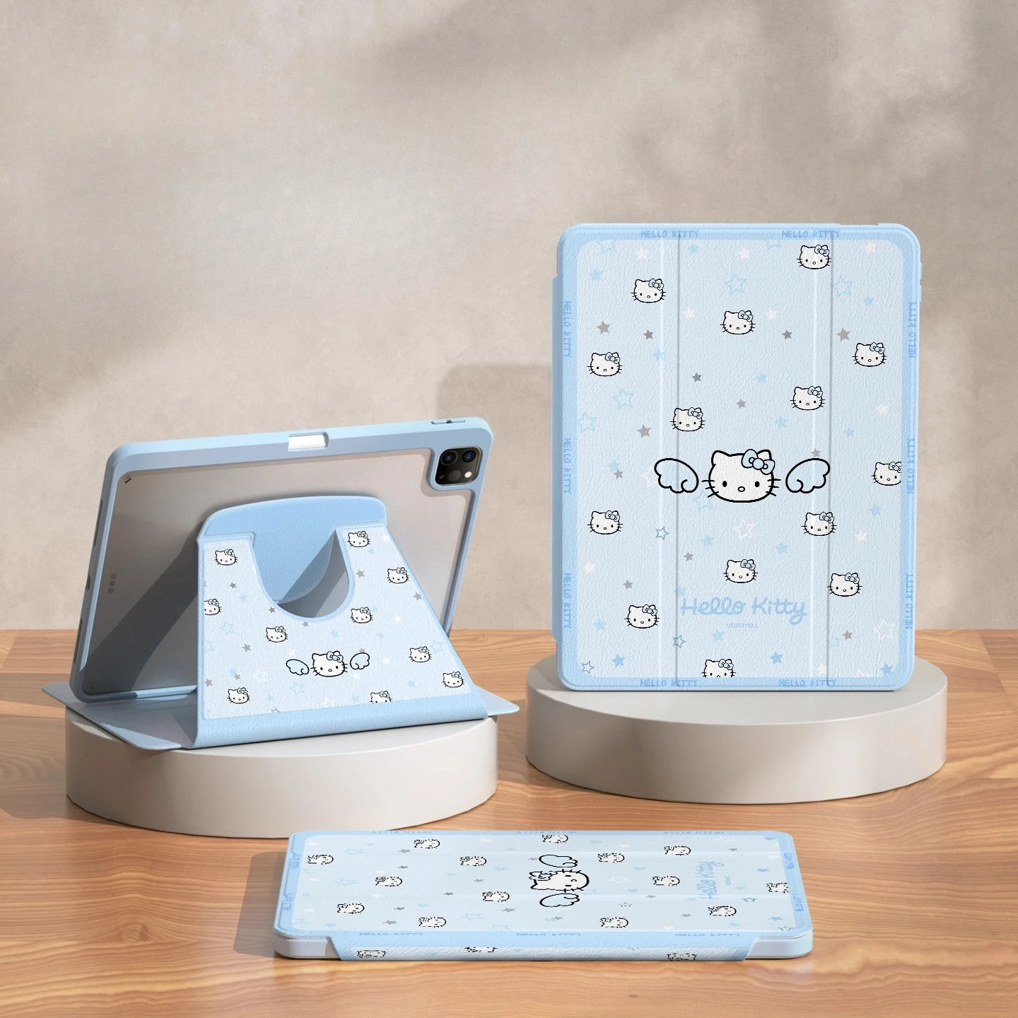 

Sanrio Hello Kitty для iPad Чехол для iPad air 4 5 Pro 4 5 6 Защитный чехол-подставка для планшета 9-го 10-го поколения Mini 6 7 Складной чехол для планшета с защитой от падения