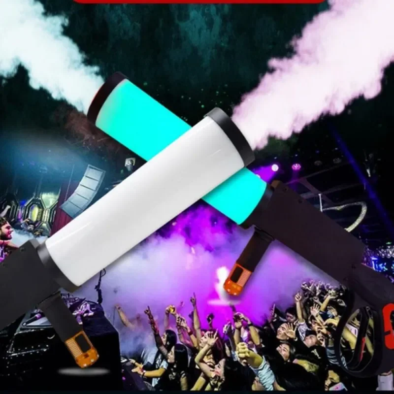 

8M Nightclub Bar Party RGB Led DJ Stage Co2 Jet Machine Smoke Gun Effect Fogger TECH