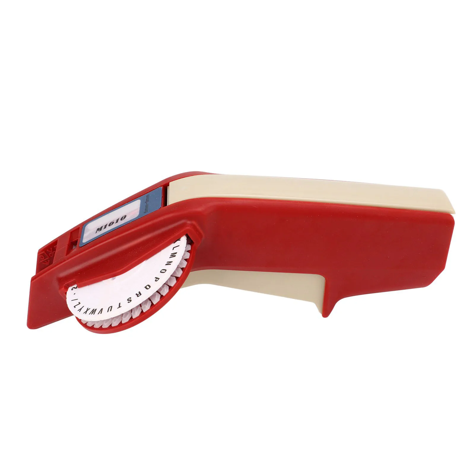 3D Embossing Embossing Label Maker Raised Lettering ABS Manual Label Maker Handheld Manual Raised Lettering Machine Coding Use