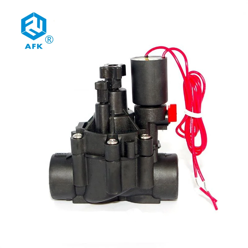 

Plastic BSP Connect 1 Inch Water Solenoid Valve DC 12V for Agriculture Irrigation