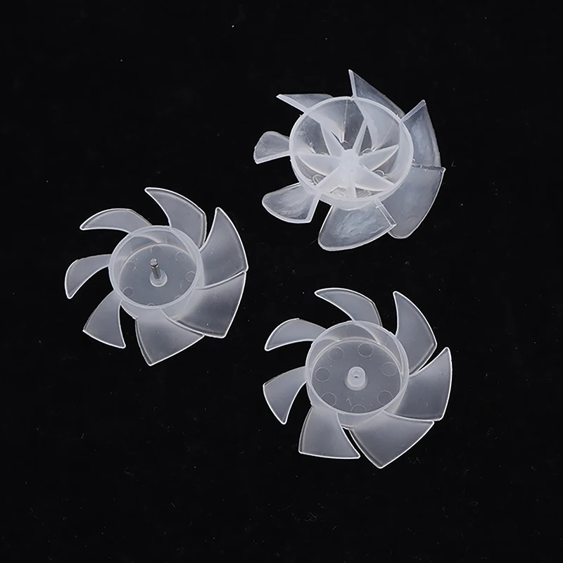 1 PCS 35mm/42mm/50mm/65mm Plastic Cooling Fan Blade For Hair Dryer 7 Blades Plastic Fan Blade Outside Diameter