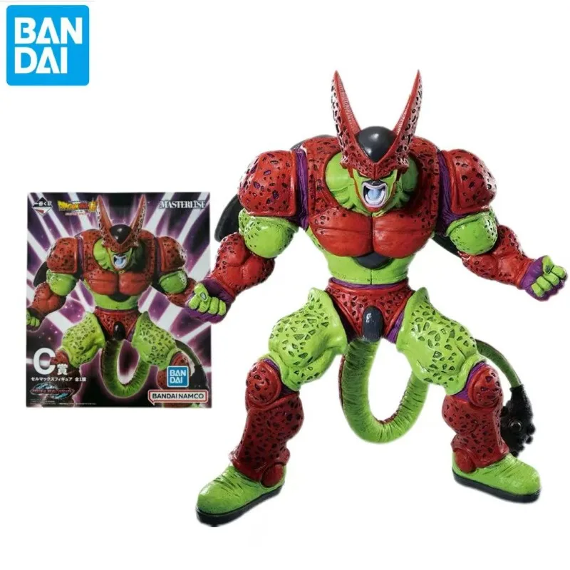 

In Stock Original Bandai Dragon Ball Reward Fate Showdown 6 Cell Max Figure Ichiban Kuji Prize C Anime Figure Model Toys Gift