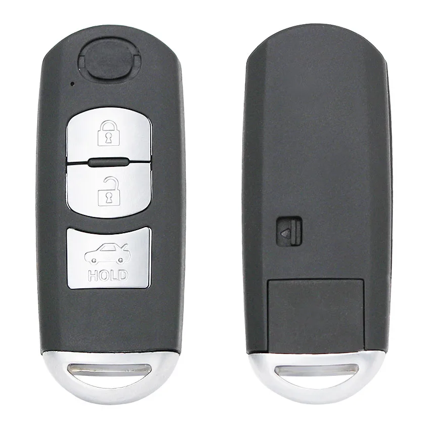 2/3 Button Smart Remote Car Key Fob For Mazda 3 6 CX-4 CX-5 CX-3 Axela CX-5 Atenza 433MHz ID49 Chip 49 Chip  SKE13E-01 SKE13E-02