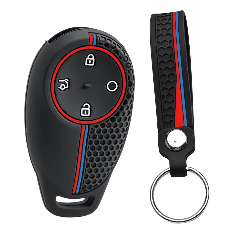 Fob Protector For GAC Aion Y Y Plus S V LX Hyper GT Hyper SSR With Finger Loop And Key Ring Scratch Resistant Shock Absorbing