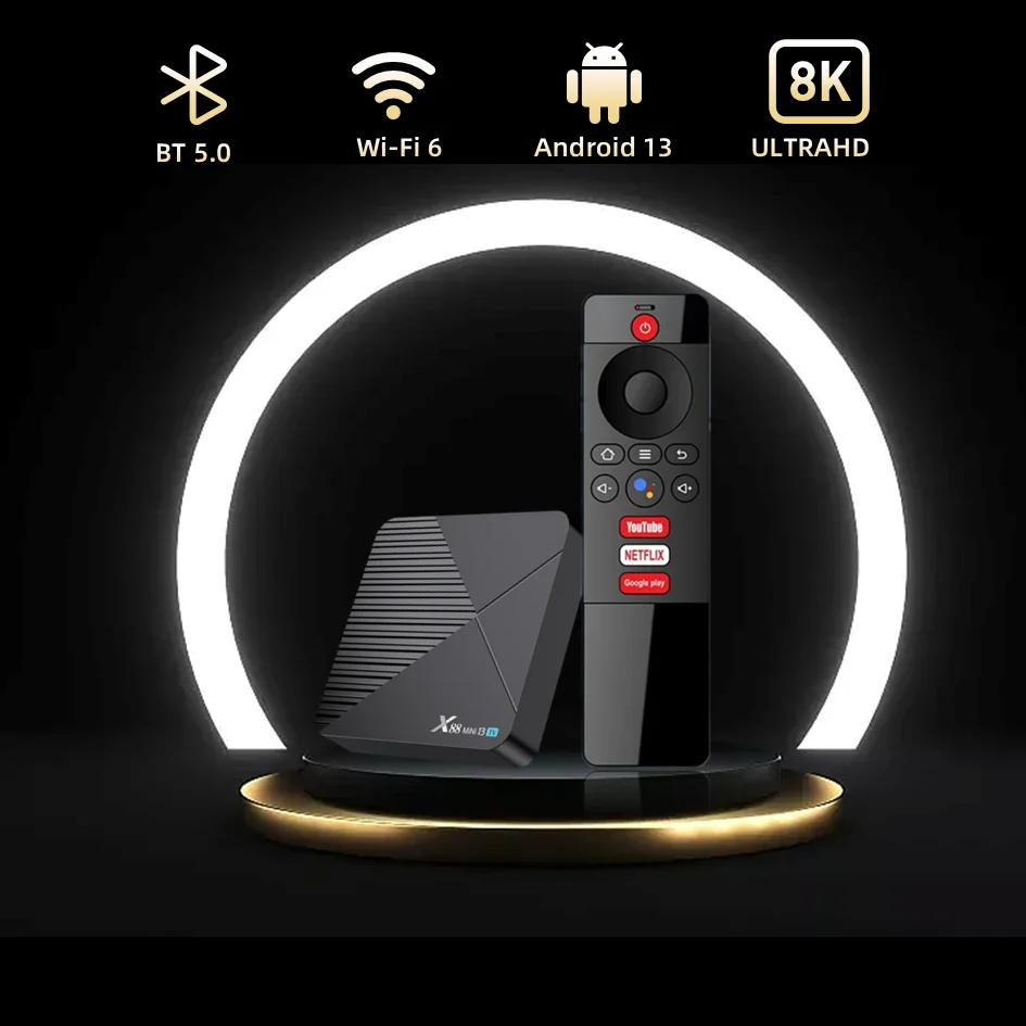 Free Shipping RK3528 Android 13 TV box 2023 8K Mini Smart TV Set-top Box Super Offers Home Theaters Gaming Bluetooth 5.0 Wifi 6