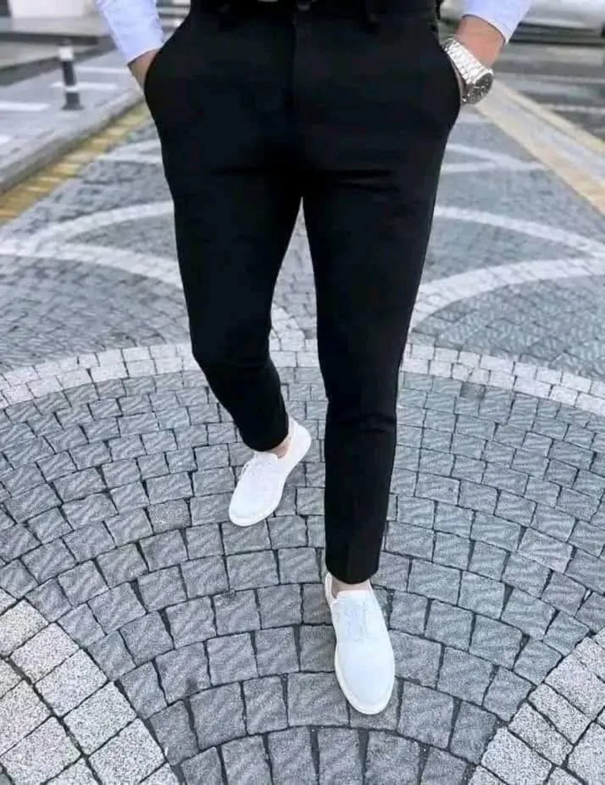 Men's 2025 Plaid Stripe Pants Casual Trousers Plus Size  Elastic Waist Comfort Fit Loose Fit Streetwear trousers