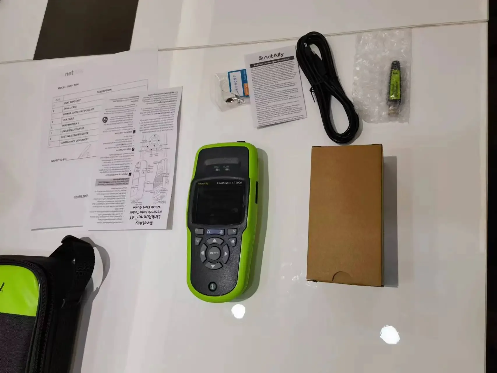 Netally LinkRunner AT 2000 Network Auto-Tester Kit مع خرائط الأسلاك #3