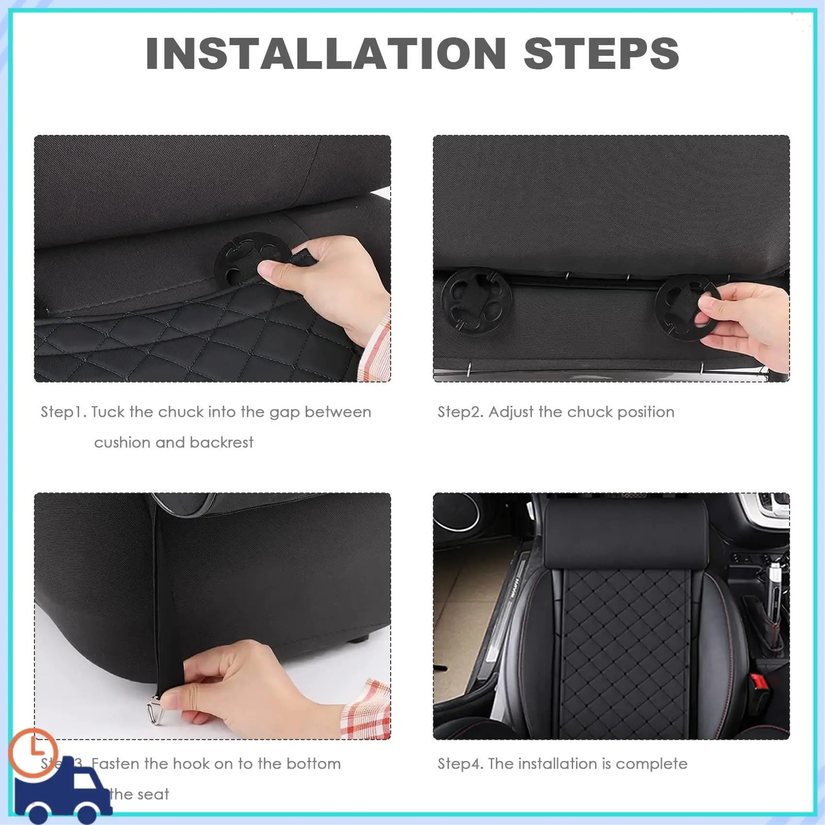 

Automobile Seat Leather Leg Pad Support Extension Mat Soft Foot Support Leg Leather Cushion Knee Pad Memory Universal