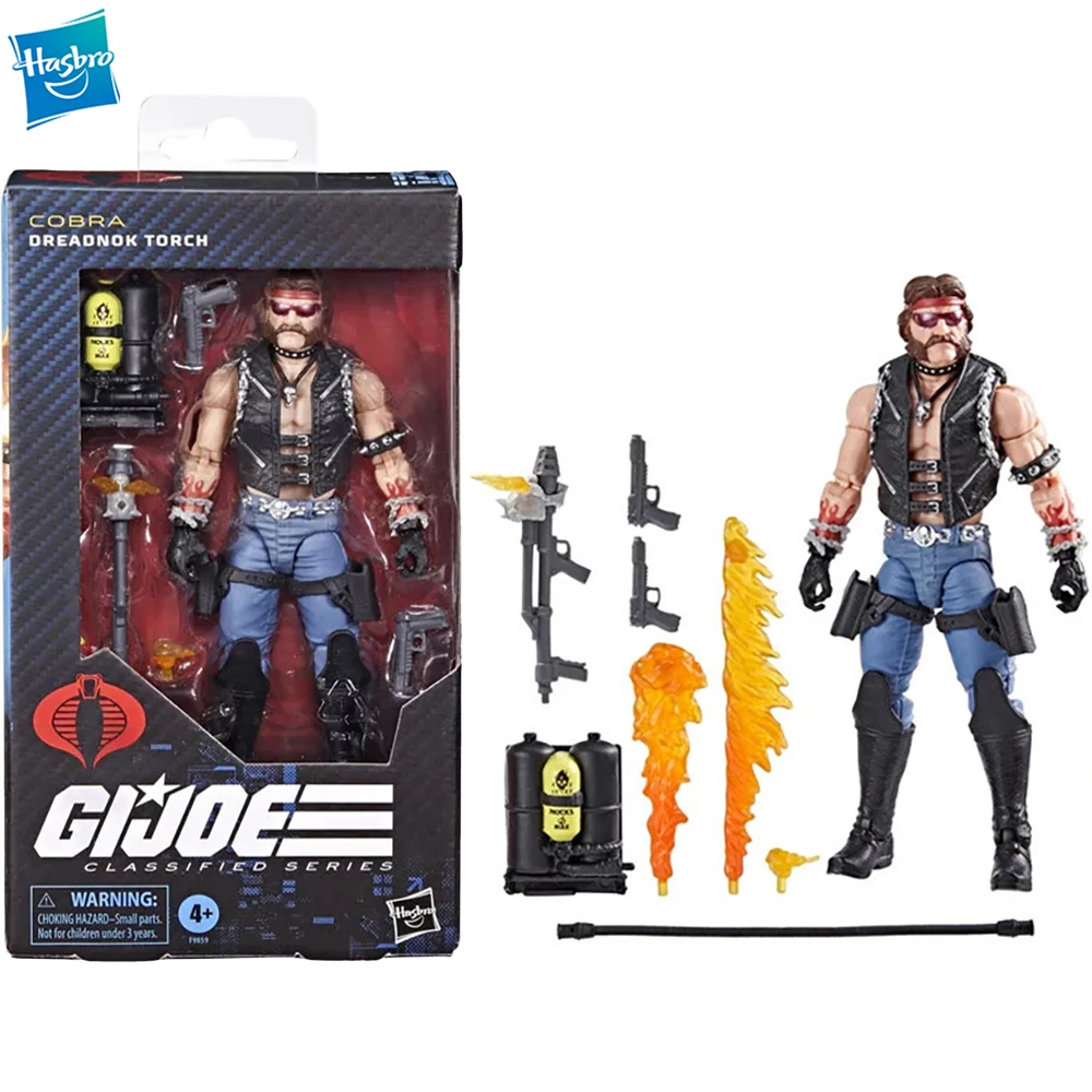 [In Stock] Original Hasbro G.i. Joe Classified Series 123 Dreadnok Torch 6-Inch (150 Mm) Action Figure F9859