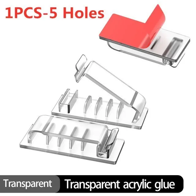 Kabelorganizer Snoerbeheer Draadhouder Flexibele USB-kabelhaspel Netjes siliconen clips voor muistoetsenbord Oortelefoonbeschermer