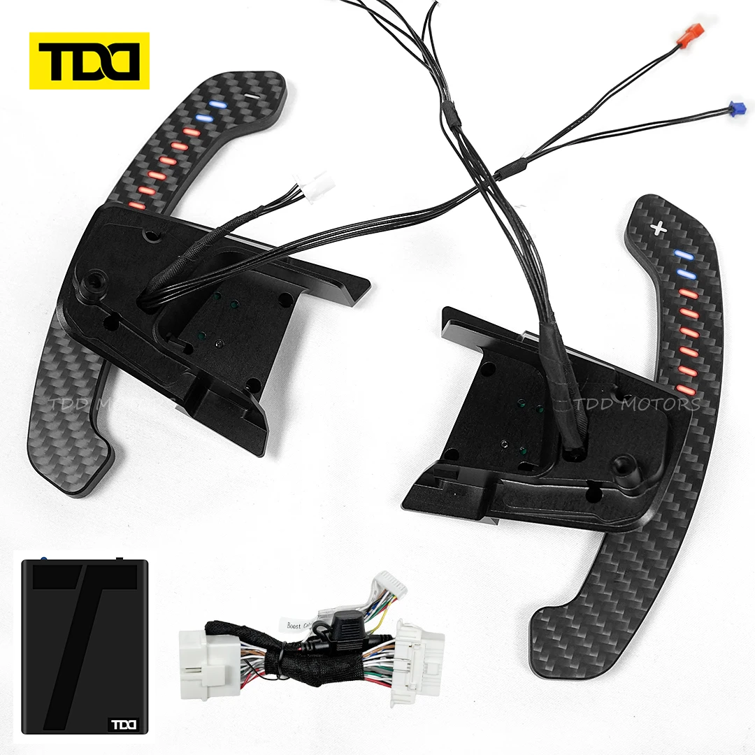 

TDD LED Magnetic Paddle Shifter for Volkswagen Golf MK7 MK7.5 Golf R Scirocco Bluetooth Connection APP High RPM Flashing Effect