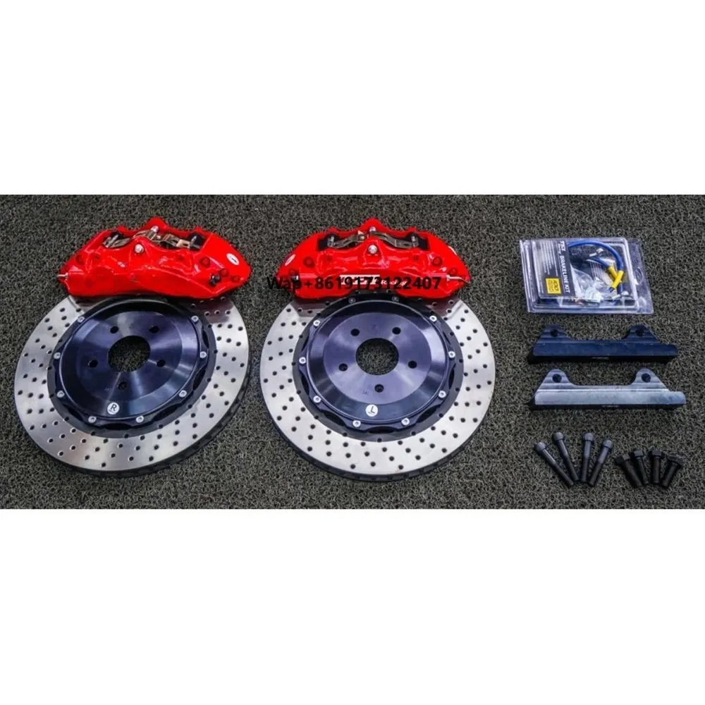 

BIG BRAKE KIT Brake Caliper Forged Caliper 355mm Drilled Disc Rotor 18inch Wheel for INFINITI Q60 Q60S Q70 Q70L 2013-2021