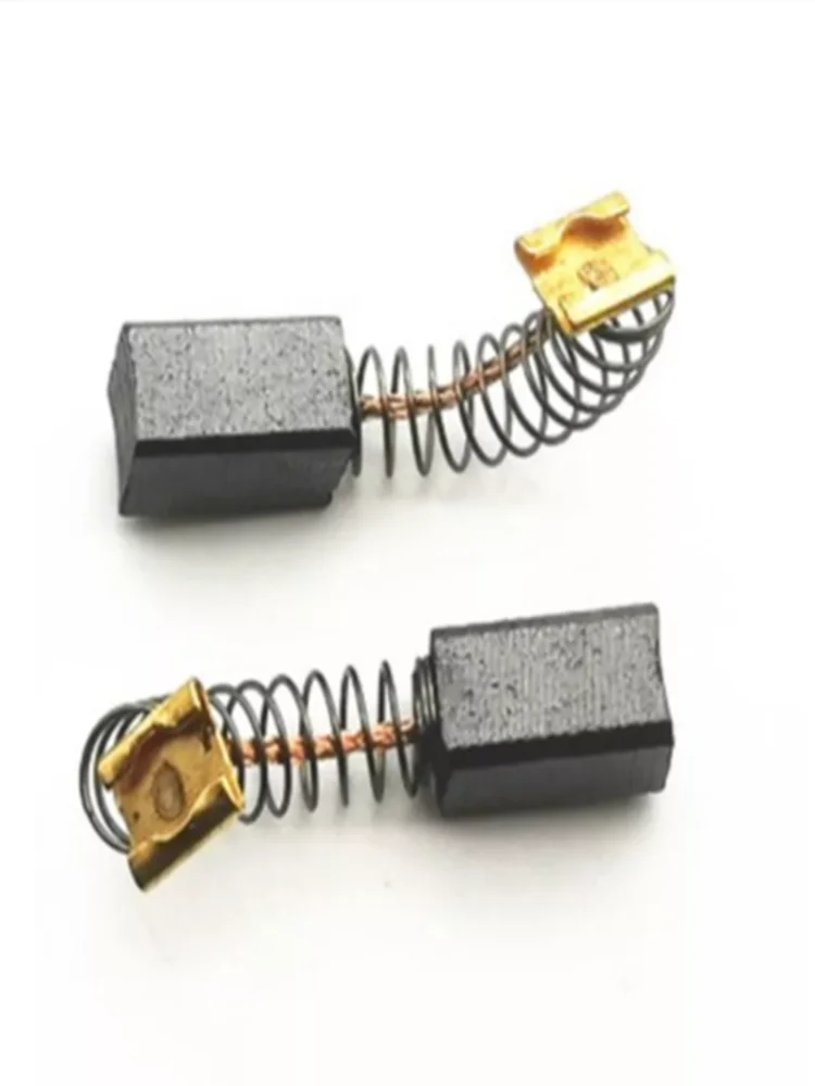 Spazzola di carbone per utensili elettrici in grafite per motore elettrico da 10 pezzi 1/2 "x 9/32" x 1/4 "per Hatachi 999041   6,5x7,5x13mm