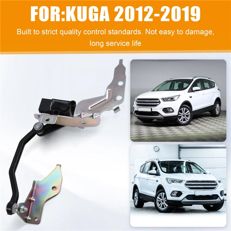 A99F-Car Front Headlight Sensor And Bracket Assembly Suspension Height Sensor For Ford Kuga 12-19 CV61-13D034-AA CV6113D034AA