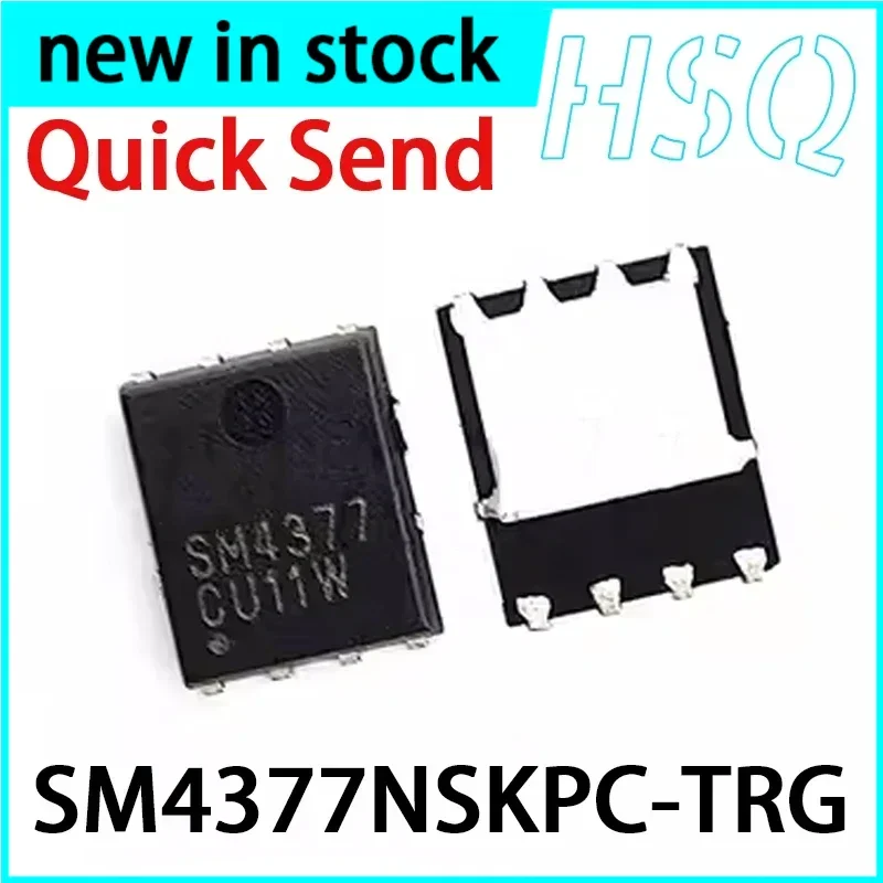 5 uds SM4377NSKPC-TRG pantalla impresa SM4377 DFN-8 5X6 N canal MOSFET