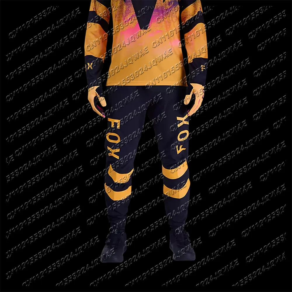 الرجال والنساء السراويل الطويلة ركوب دعوى 2026 جديد الثعلب موضة التجفيف السريع تنفس دراجة نارية تنفس السراويل الرياضية غير رسمية #1