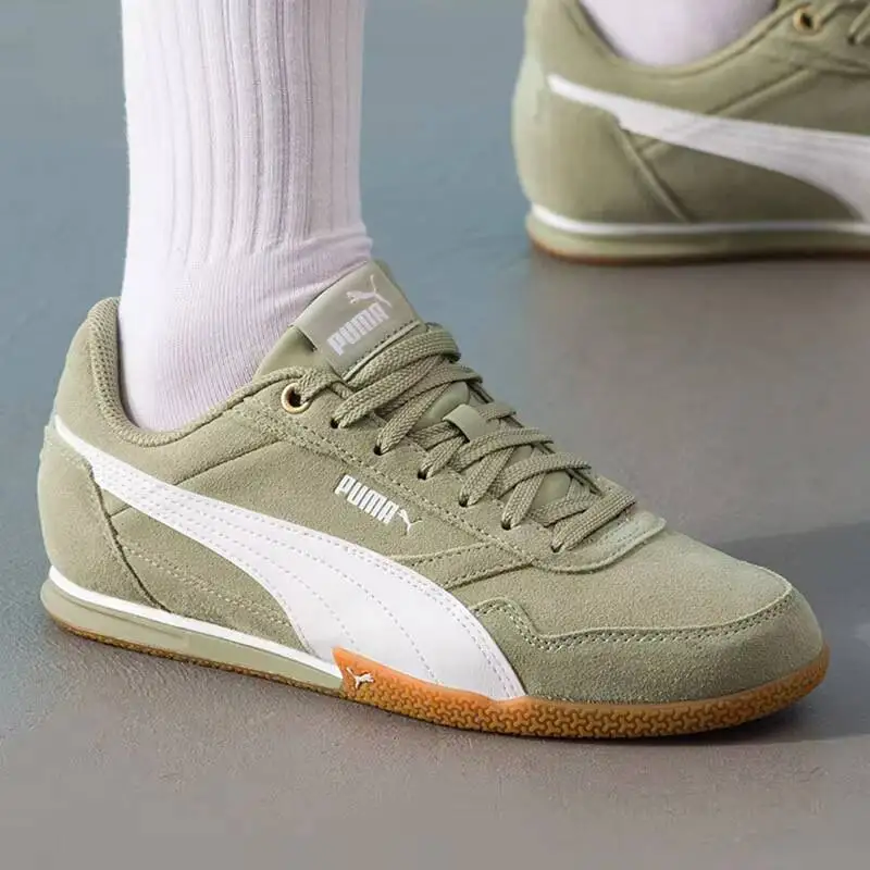 Nuevas Zapatillas Retro de Caña Baja PUMA para Mujer 2026, 402673-05, Parte Superior de Gamuza, Entresuela de EVA, Suela de Goma, Calzado Casual