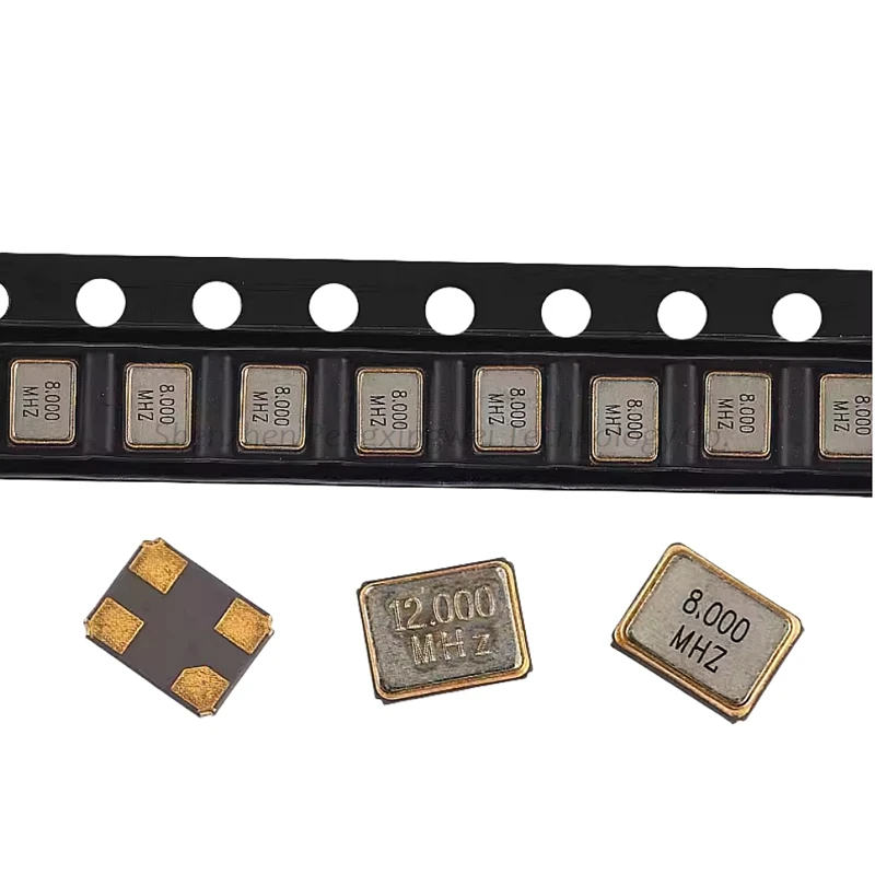 10PCS Passive Crystal Oscillator SMD 3225 48/30/12/16/25/24/26/40/20/8/27/32M MHZ 4 Pins 4P