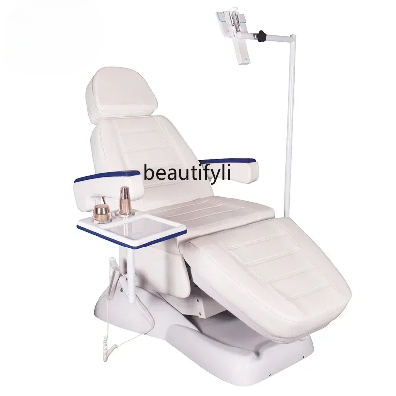 Lit élévateur électrique pour salon de beauté, lit de soins de beauté, canapé de massage dédié, lit de cils