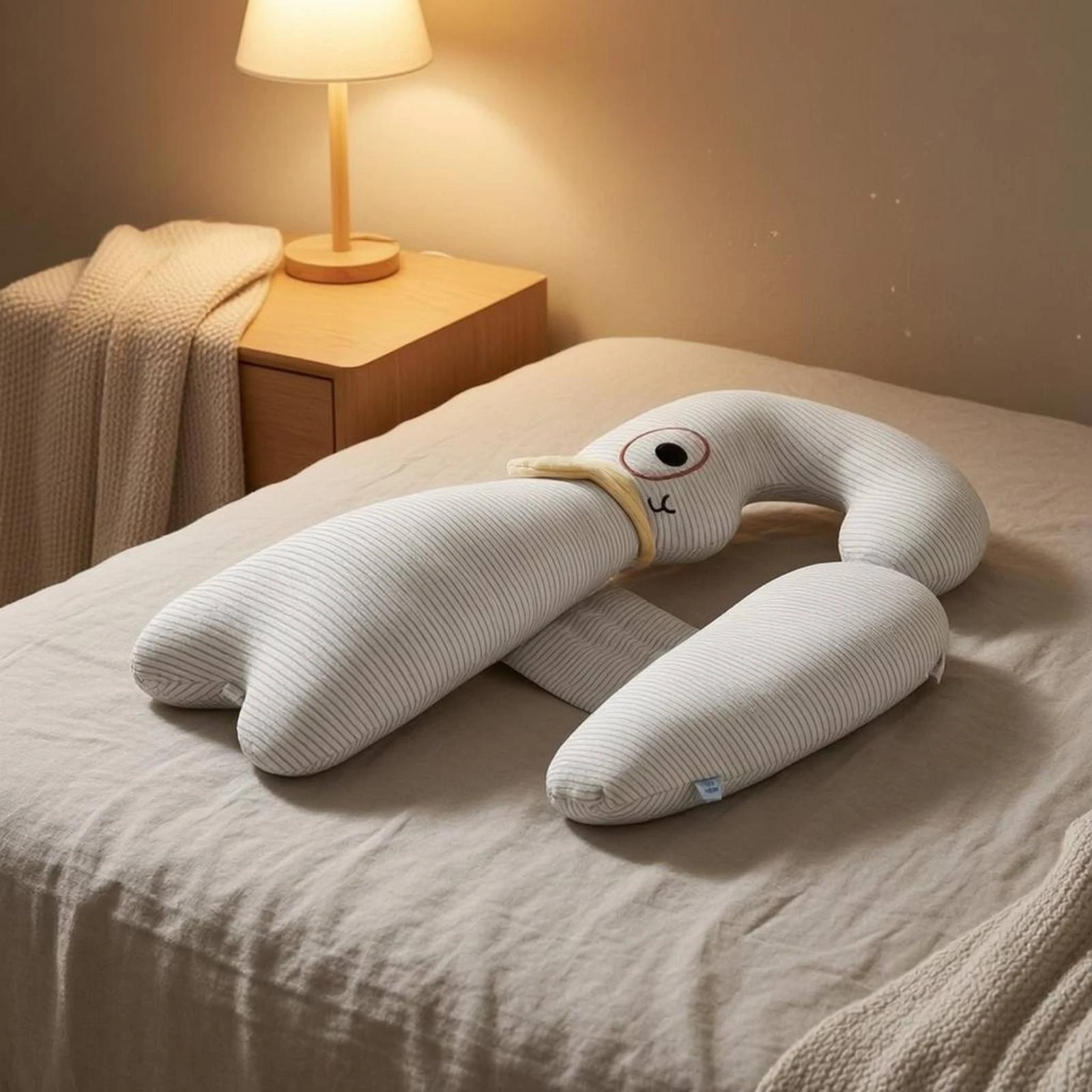 子供用睡眠枕-コットンキッズ抱き枕-寝具-肌に優しい-簡単お手入れ