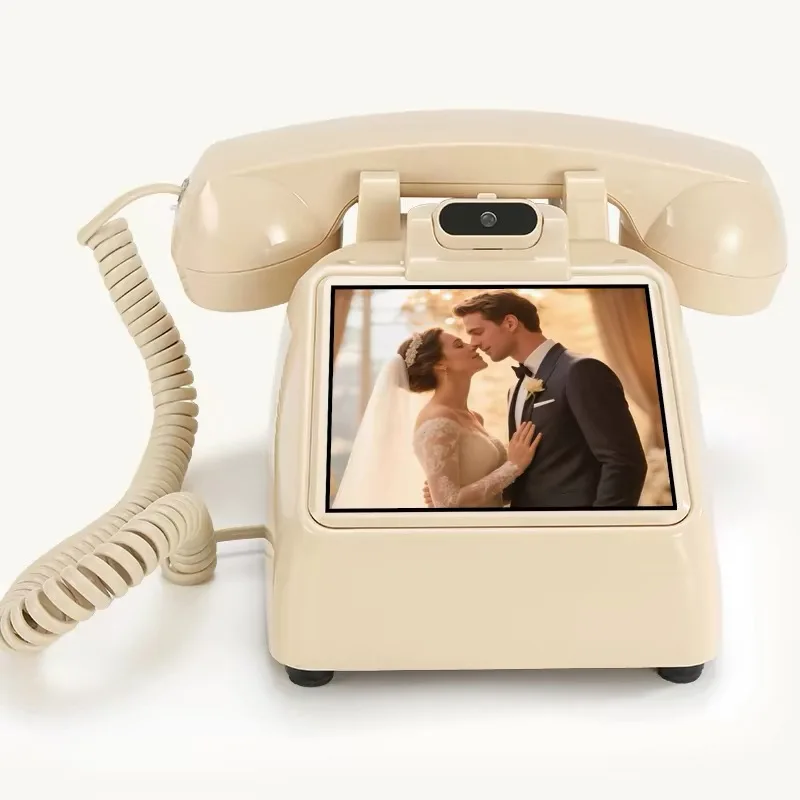 64GB 4.5 Inch Touchable Screen All in One Video and Audio Guestbook Phone 480p with Touch Screen