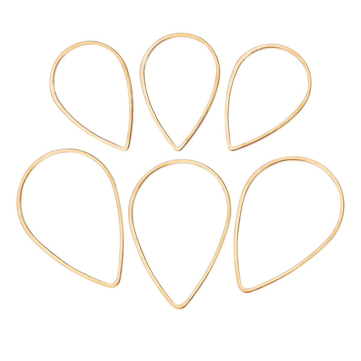 

60pcs Copper Pendants Charms Jewelry Making Supplies Diy Accessories Decorative Charms For Necklaces Bracelets Keychains Unique