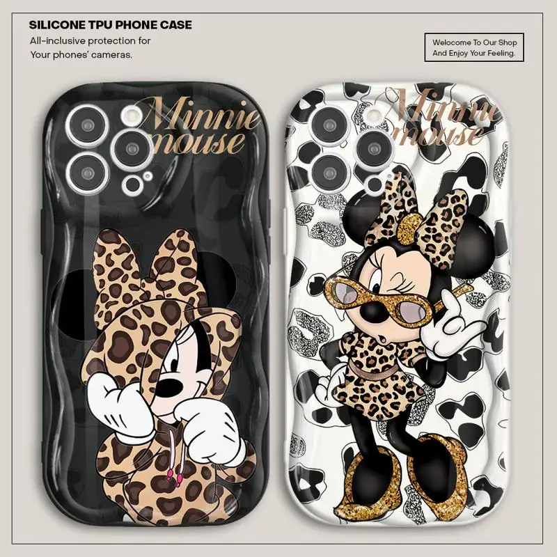 Disney Mickey Minnie Mouse Phone Case for Xiaomi Redmi Note 12 9 11S 12S 12 Pro 11 Pro 10 Lite 10 Pro 11 Pro Plus Soft Cover