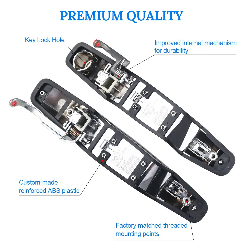 5960521 25960526 Exterior Chrome Door Handle For Sierra Yukon Cadillac Escalade Pickup Outside Chevrolet Silverado Tahoe GMC