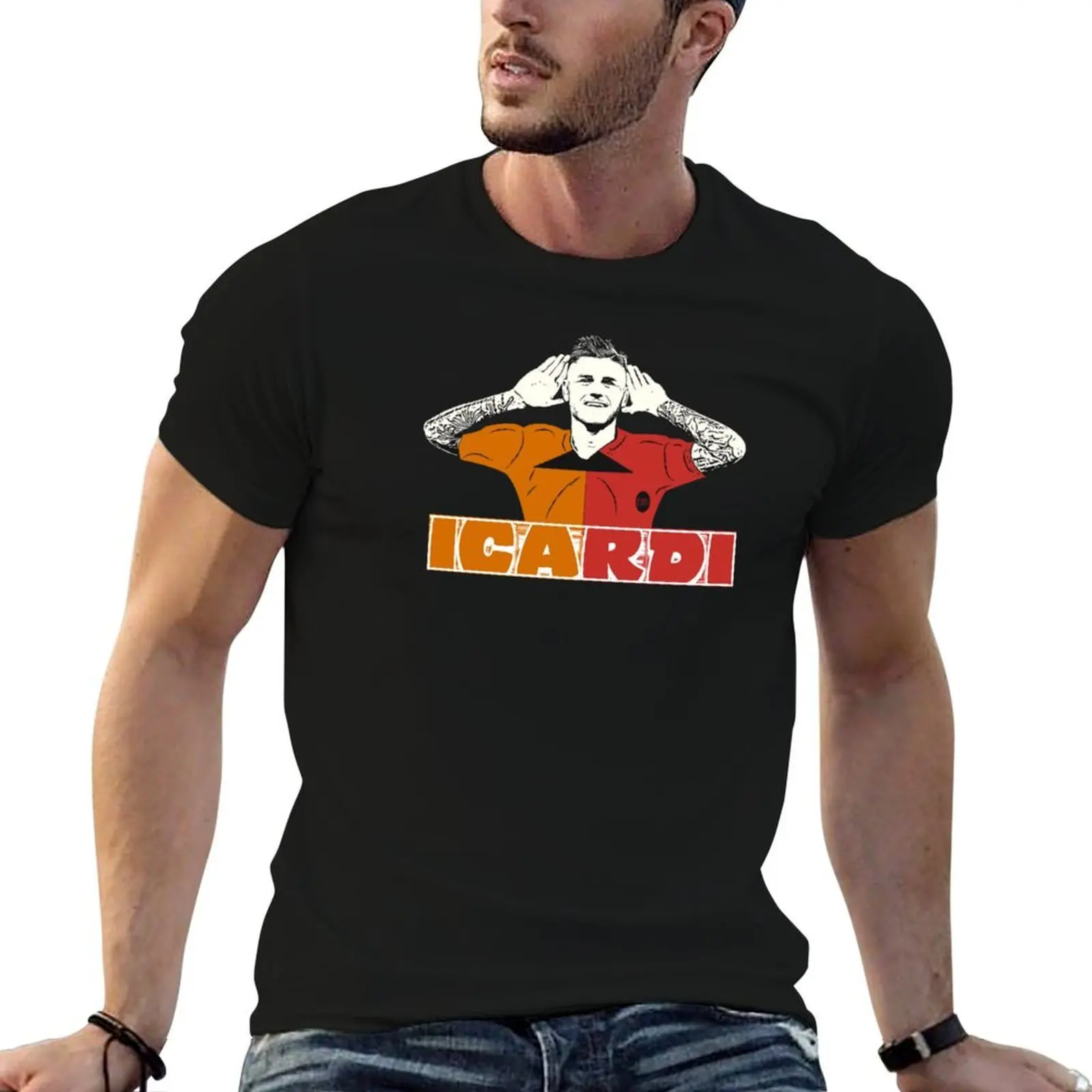 

shirts T-Shirt Icardi man t shirt cotton plain t man t vintage graphic for shirts man Mauro