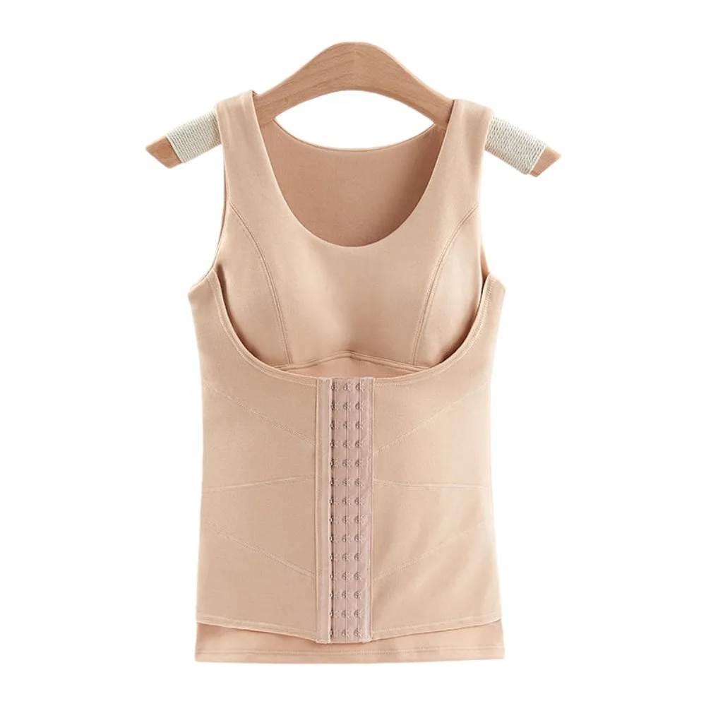 

Slimming Thermal Shapewear Camisole Sleeveless Shaping Waistband Postpartum Body Shaper Crop Tops Tanks Belly Contracting