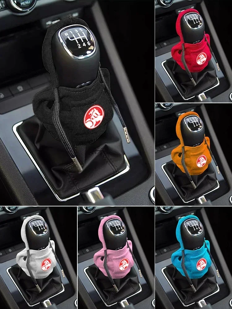 Car Gear Shift Lever Knob Sweatshirt Cover Auto Shift Cover For Holden Astra Commodore Monaro Trailblazer Colorado HSV