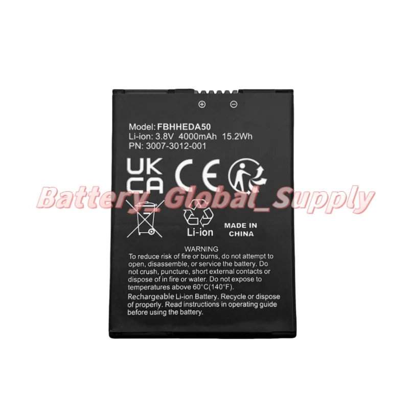 

For FBHEDA50 BAT-EDA50 50129589-001 Battery 3.8V 4000mAh High Quality -
