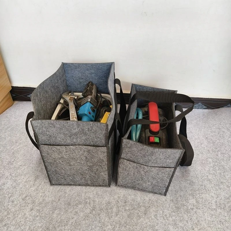Felt heavy-duty tool storage, thickened wear-resistant, electrician maintenance, hand-held