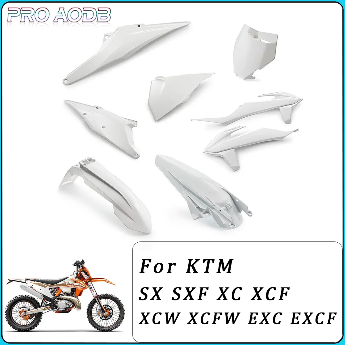 

Motorcycle Full Plastic Kit Body Fairing Cover Fender Mudguard Side Panel Plate Guard For KTM SX SXF XC XCF EXC EXCF XCW XCFW