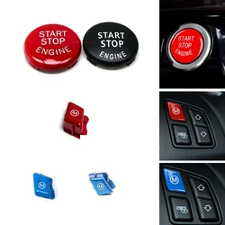 Red/Blue Car Steering Wheel M Alphabet Mode Start Stop Engine Button Fit For BMW 3 Series E90 E92 E93 M3 2007-2013 Replacement