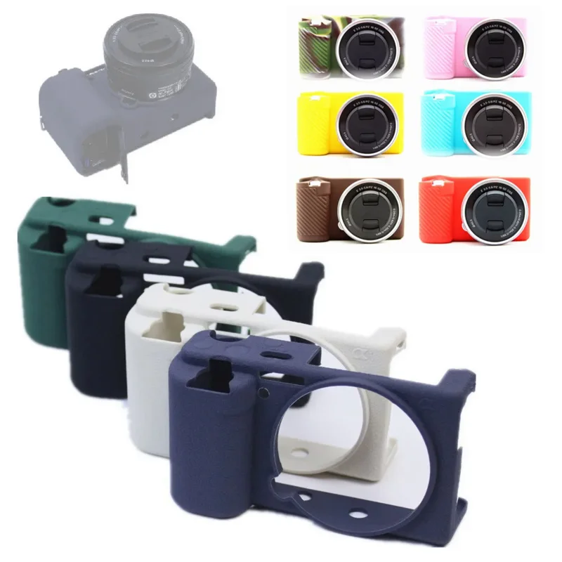 Silicon Case For Sony ZV-E10 Zve10 Camera Bag Rubber Protector Frame Skin Body Cover