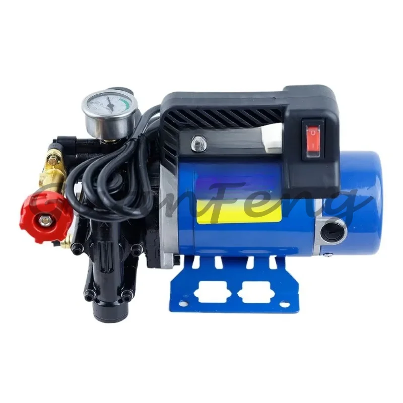 Agricultural electric high-pressure water pump, double-cylinder piston design, 12V/24V/48V/60V/220V