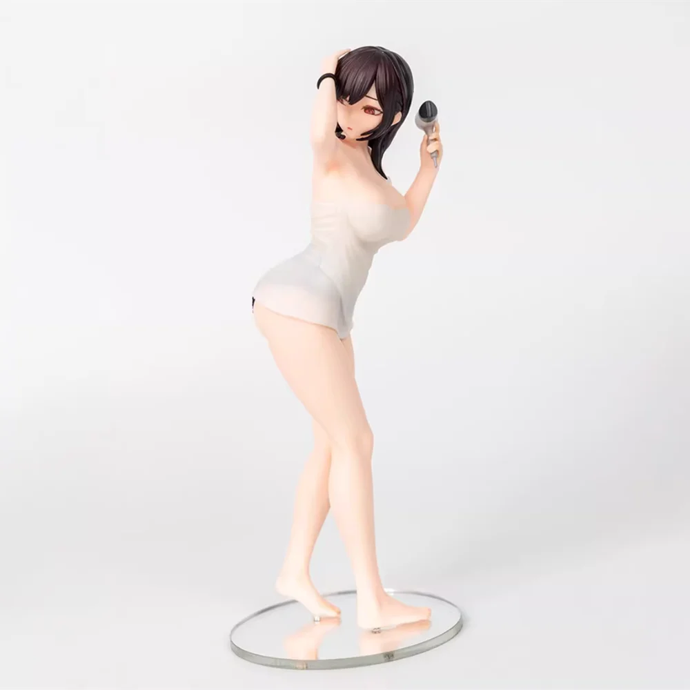 

22 см Фигурка Bfull FOTS JAPAN Anime: Хису, сушащая волосы, коллекционная модель 1/6, ПВХ, подарок