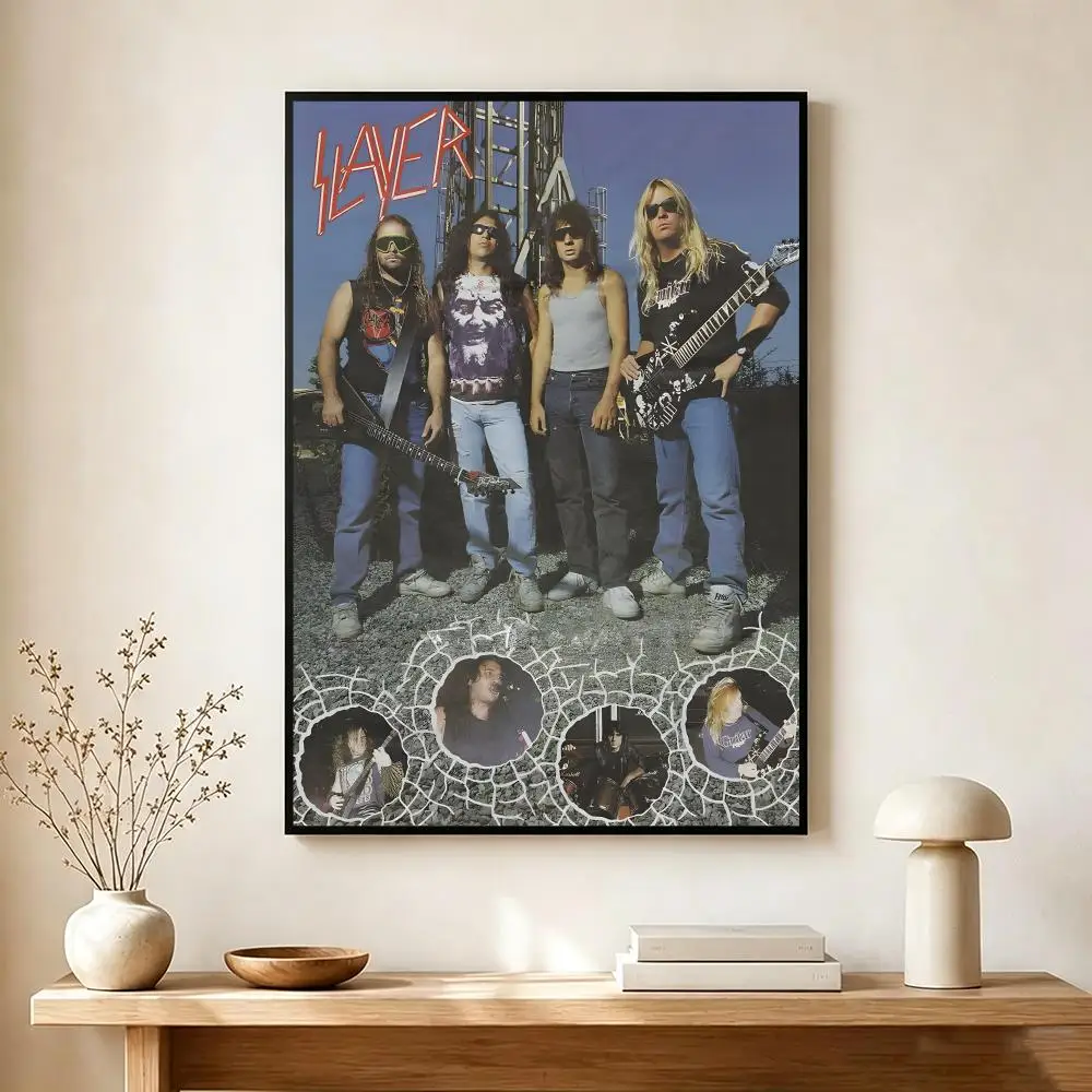 aggressive band S-Slayer Poster Modern Home Decoration Interior Design & Contemporary Wall Art Collection