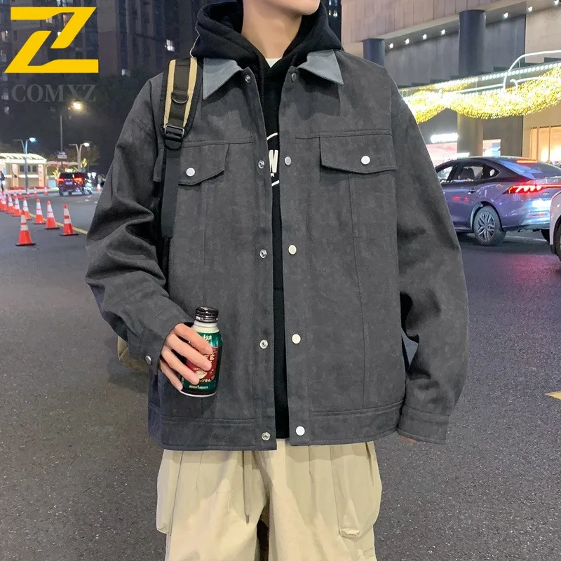 سترة بيسبول للرجال COMXZ 2025 خفيفة الوزن مقاومة للرياح سترات ركض مريحة قابلة للتنفس وسيم سروال قصير Arcteryx #1