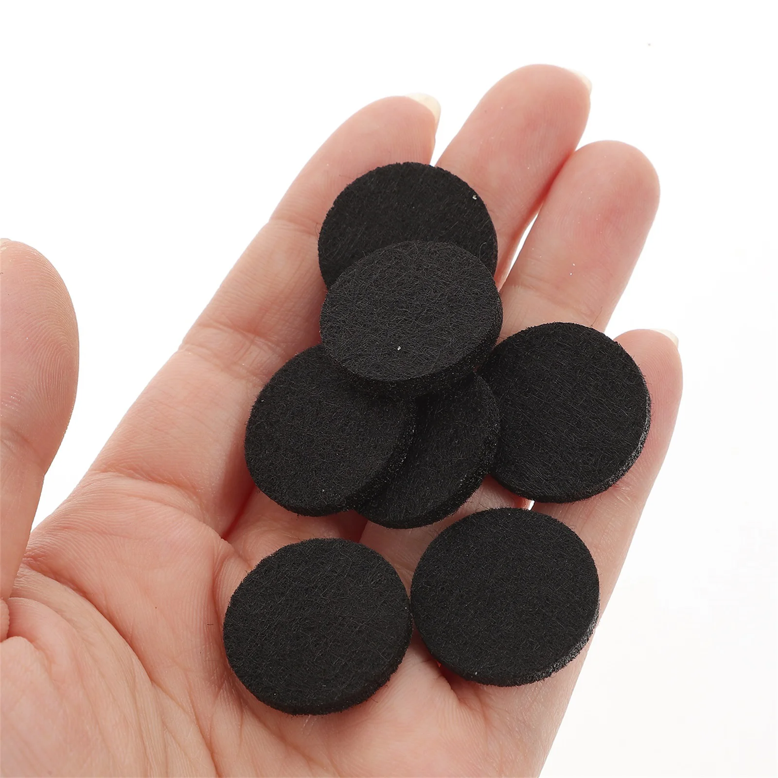 100 Pcs Cotton Sheet Pad Replacement Refill Pads for Aromatherapy Strainer Essential Oil Diffuser Office