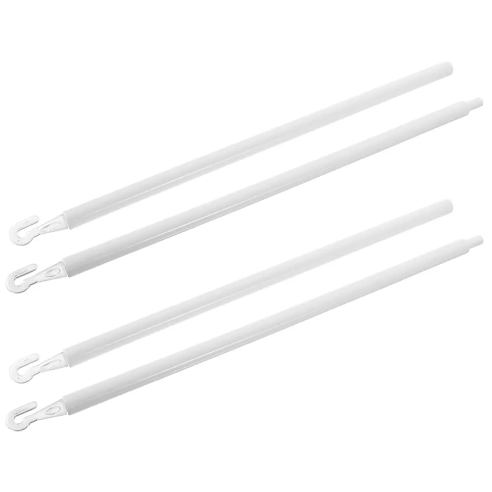 2pcs Stick 24 Inch Simple Style Easy Install Curtain Pull Rod Window Blind Parts Long Rod For Blind Accessories