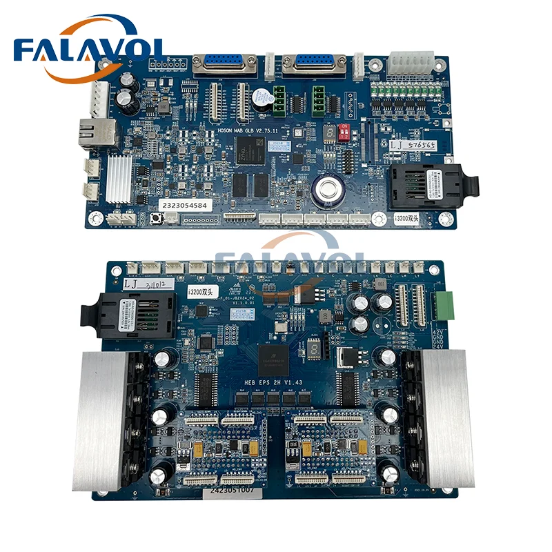 FALAVOL Hoson i3200 Upgrade Kit Double Head for Epson I3200 Conversion Kit Optical Fiber Network Version for large format print