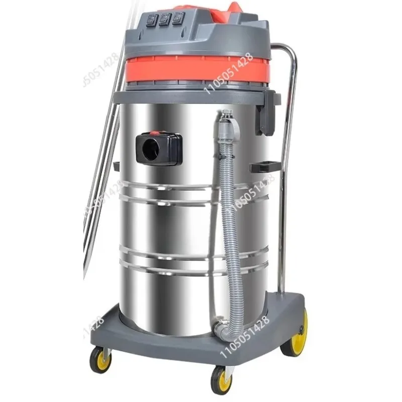 Professional 3-motor 3000W 80L High Quality Wet Dry Industrial Vacuum Cleaner