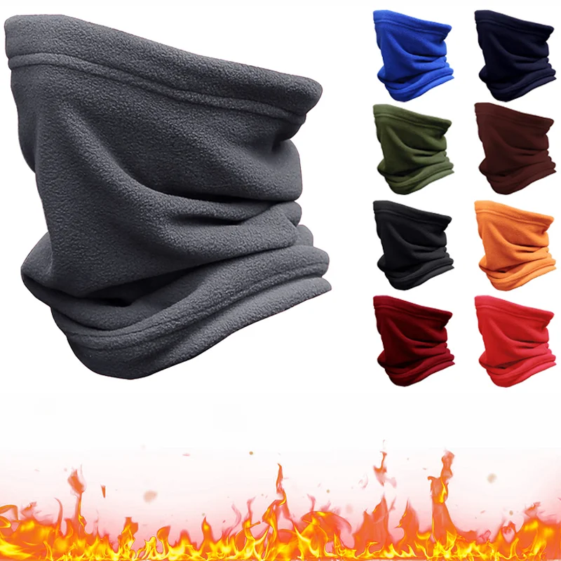 Neck Warmer Men Women Winter Neck Tube Scarf for Biker Motorcycle Car Windproof Cold Proof Cycling Half Face Cover Neck Gaiter