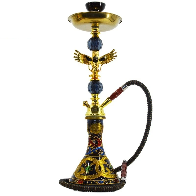 Medium Eagle Styling Pot Arabian Style Single Tube Glass Pot Set